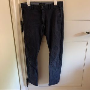 Banana Republic Navy Fulton Skinny Chino
